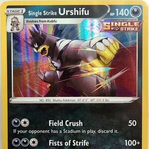 Urshifu 108/198 Chilling Reign Single Strike Holo Rare Pokemon TCG